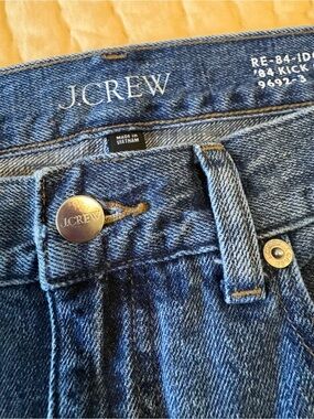 J.Crew High-Rise Dark Indigo Denim Jeans